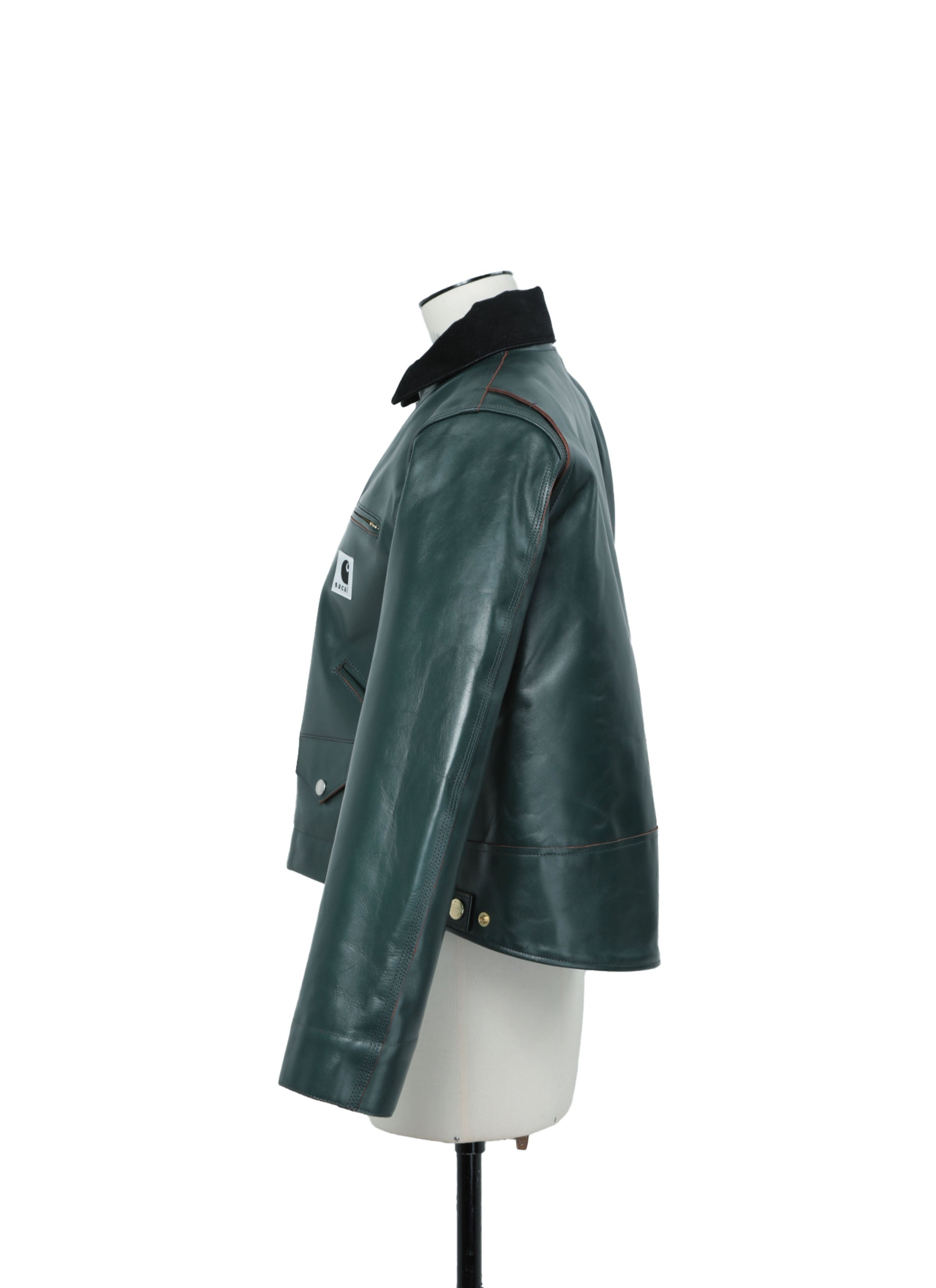 Carhartt WIP Leather Jacket - 3