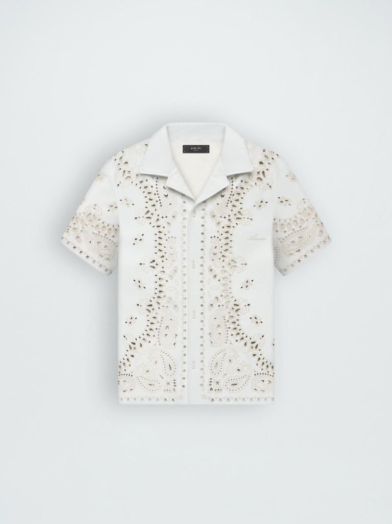LEATHER BANDANA SHIRT 1