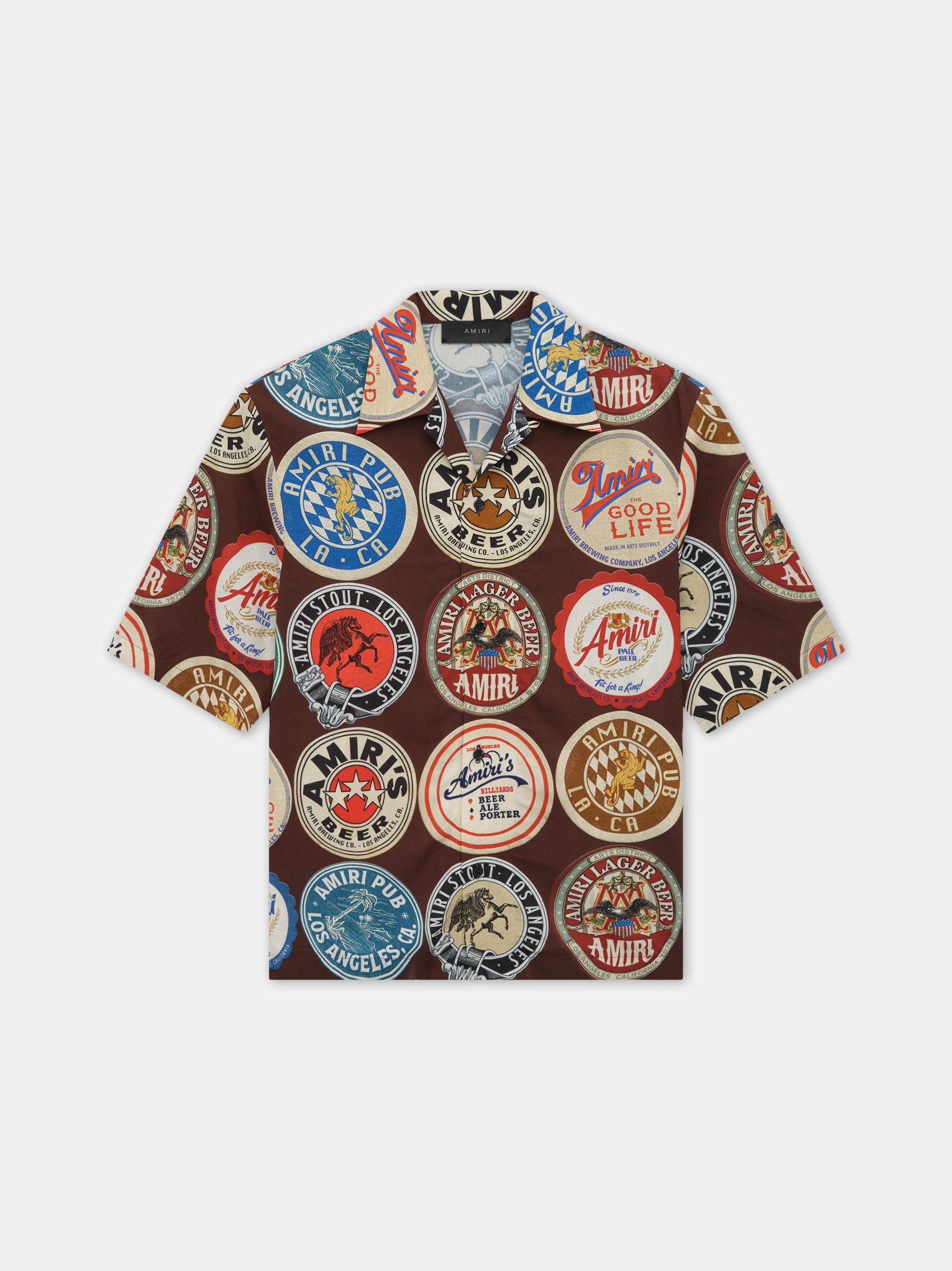 AMIRI COASTERS BOWLING SHIRT - 1