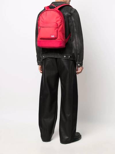 Diesel Farb logo-patch backpack outlook