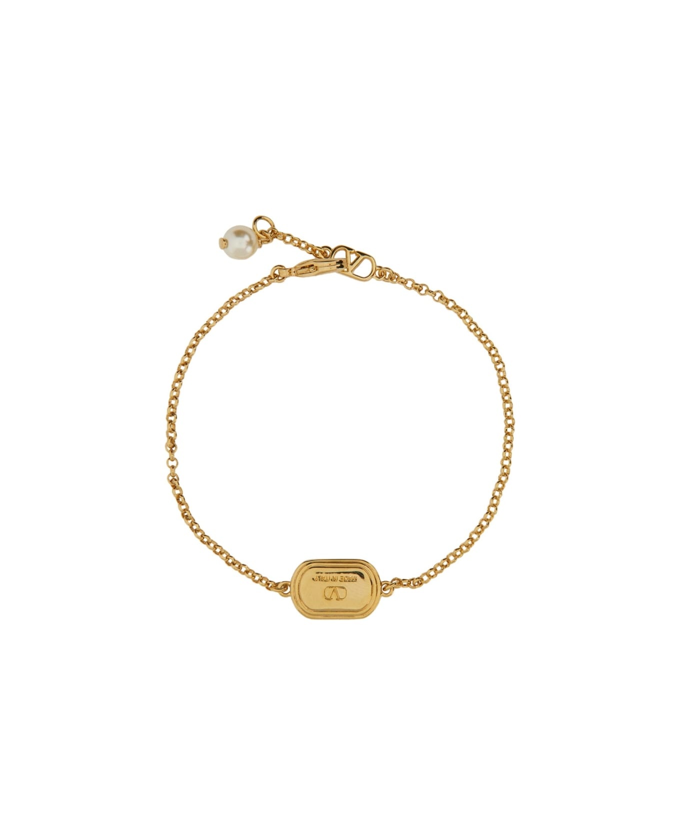 Valentino Metal, Enamel, Crystal And Swarovski® Pearl