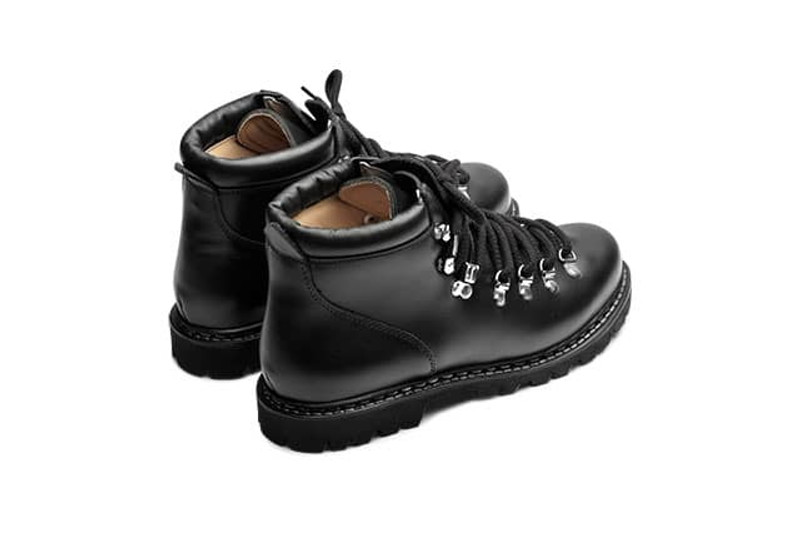 Paraboot Avoriaz Black Silk - Rubber Sole outlook