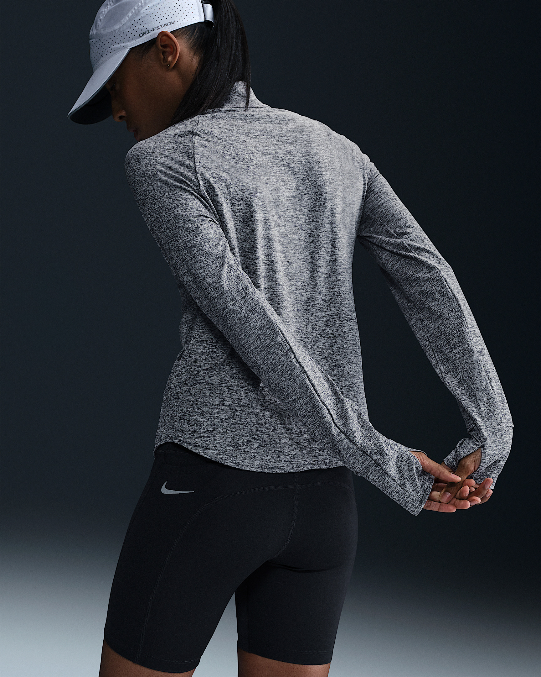 Nike Swift Women's Dri-FIT UV 1/4-Zip Running Top - 2