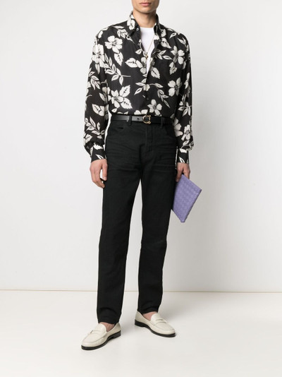 TOM FORD floral-print shirt outlook