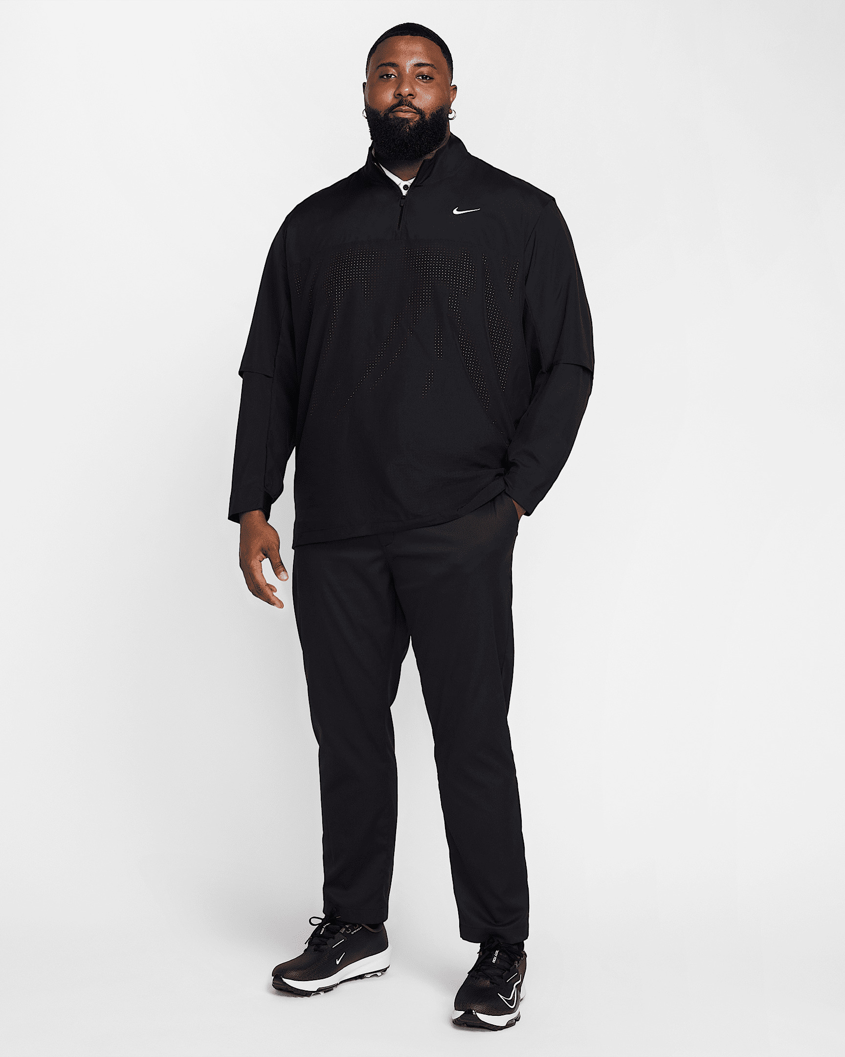Nike Golf Club Men's Dri-FIT 1/2-Zip Golf Jacket - 15