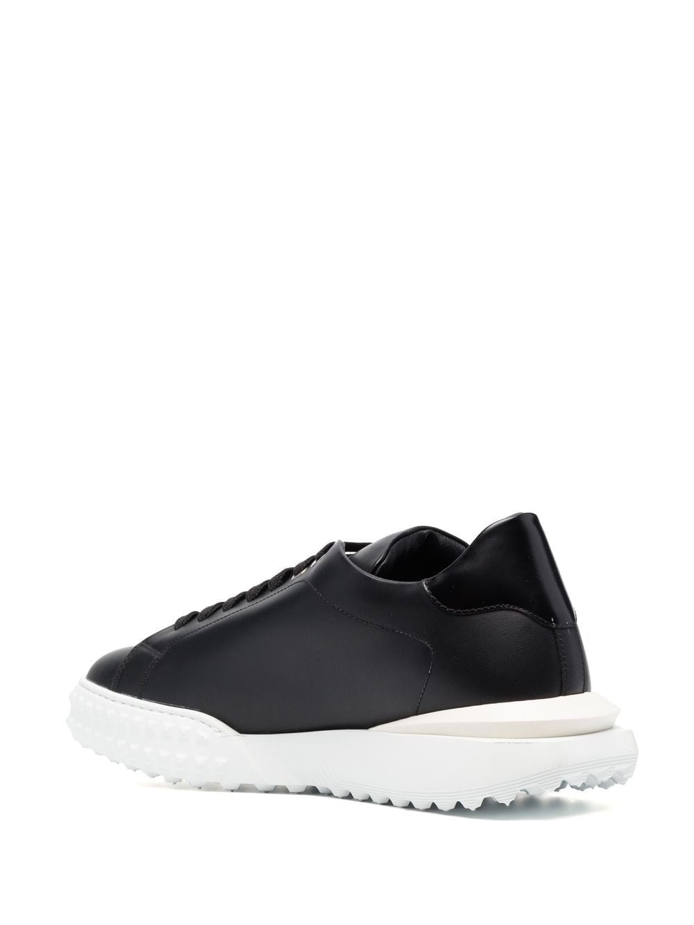 logo-plaque low-top sneakers - 5