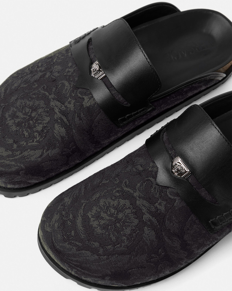 Medusa Barocco Jacquard Mules 5