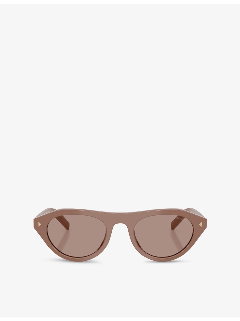 PR B15S Oval-Frame Acetate Sunglasses - 1