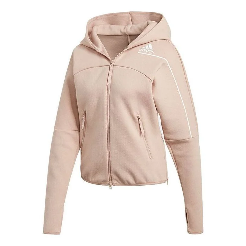 (WMNS) adidas Z.N.E Hooded Jacket 'Pink' GN6739 - 1