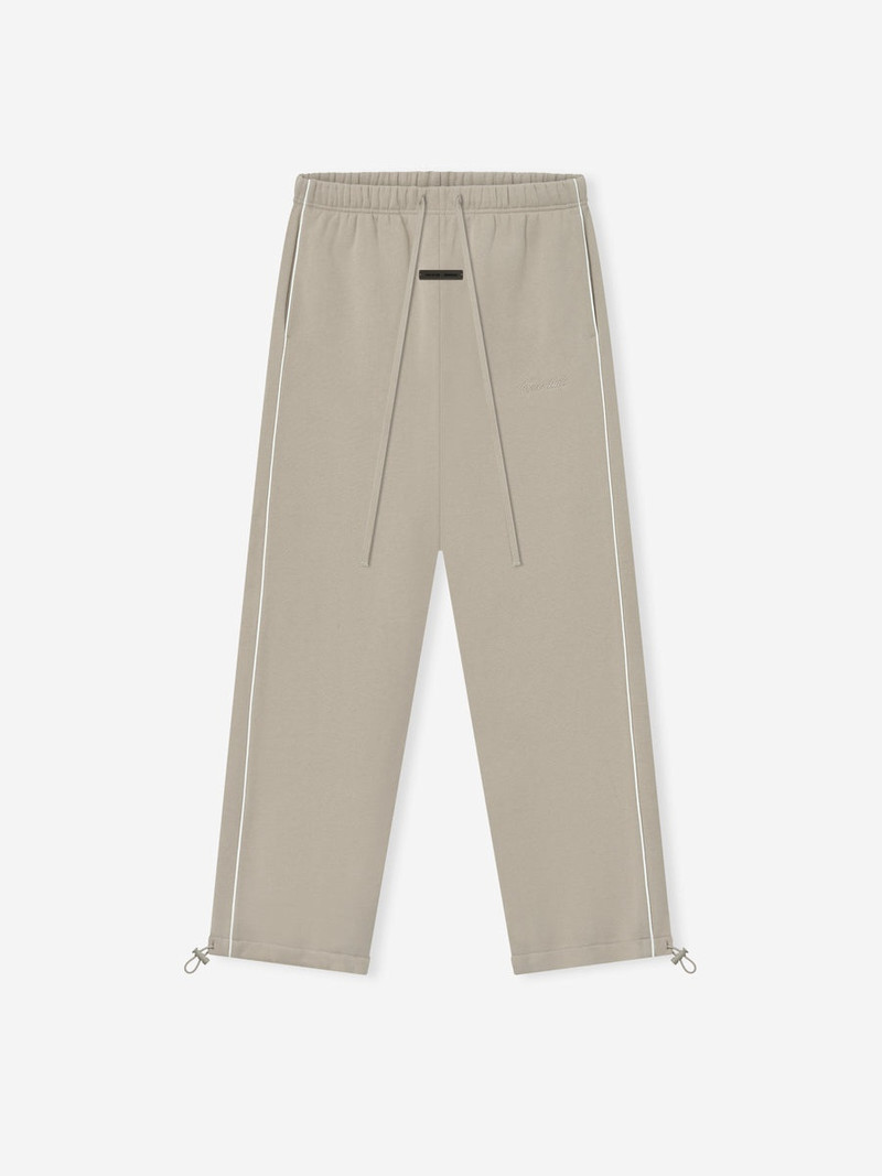 Relaxed Fleece Sweatpant With Piping - 1