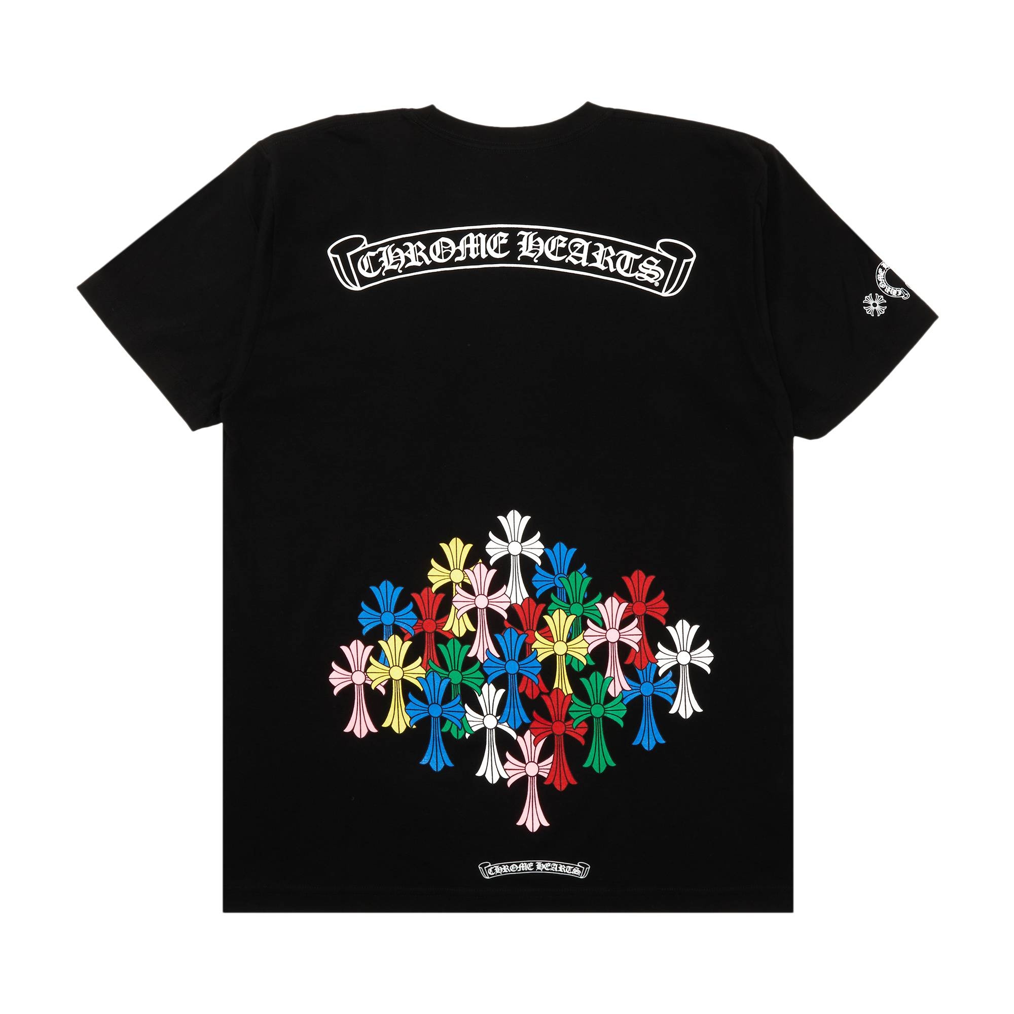Chrome Hearts ブラック Tシャツ 100 Chrome Hearts Chrome Hearts Cross T-Shirt 'Black' | REVERSIBLE