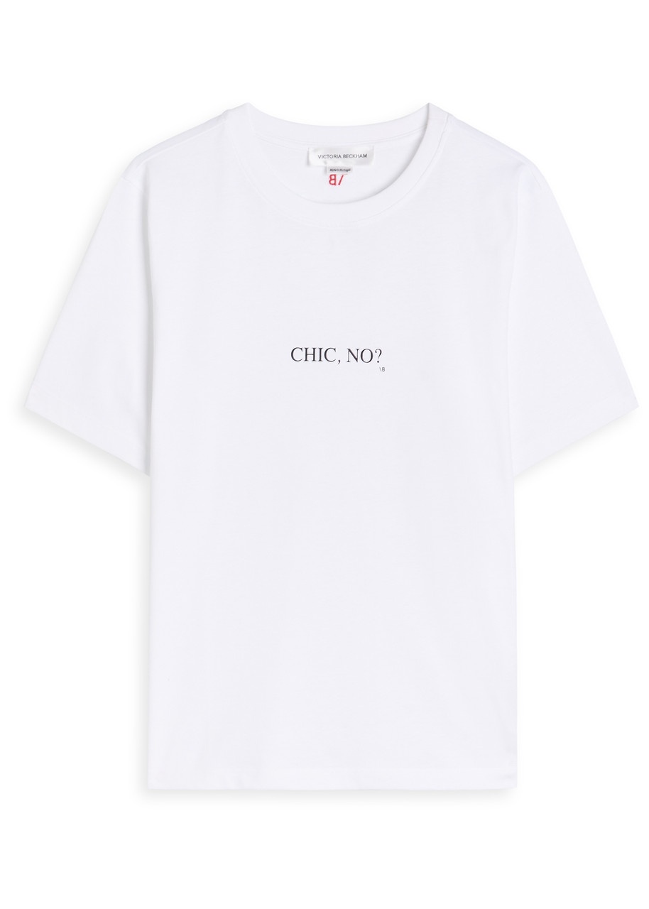 Victoria Beckham Classic Cotton T-shirt - 1