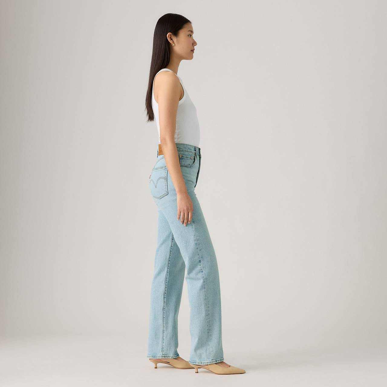 RIBCAGE FULL LENGTH WOMEN'S JEANS - 6