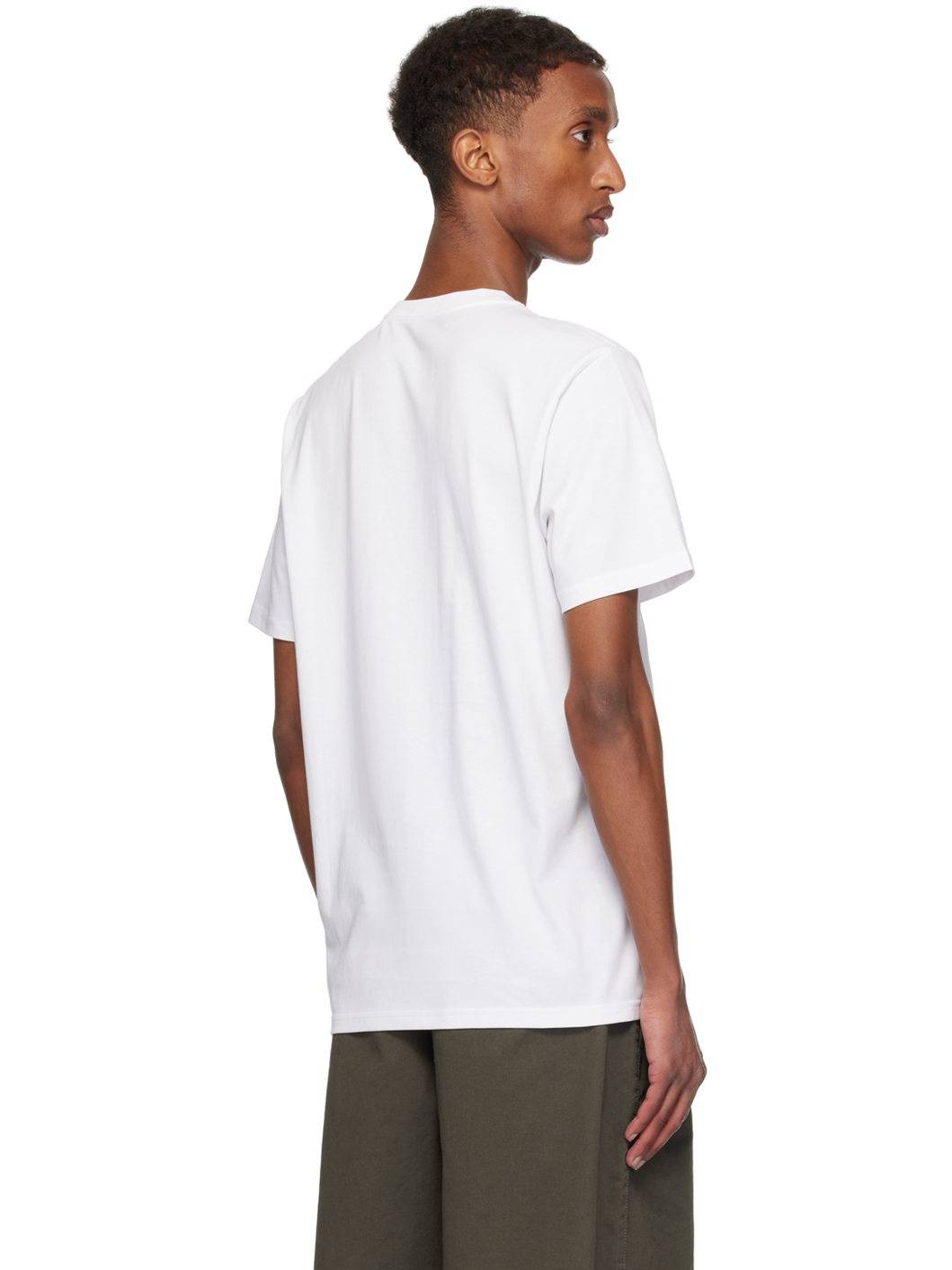 White Pocket T-shirt - 3
