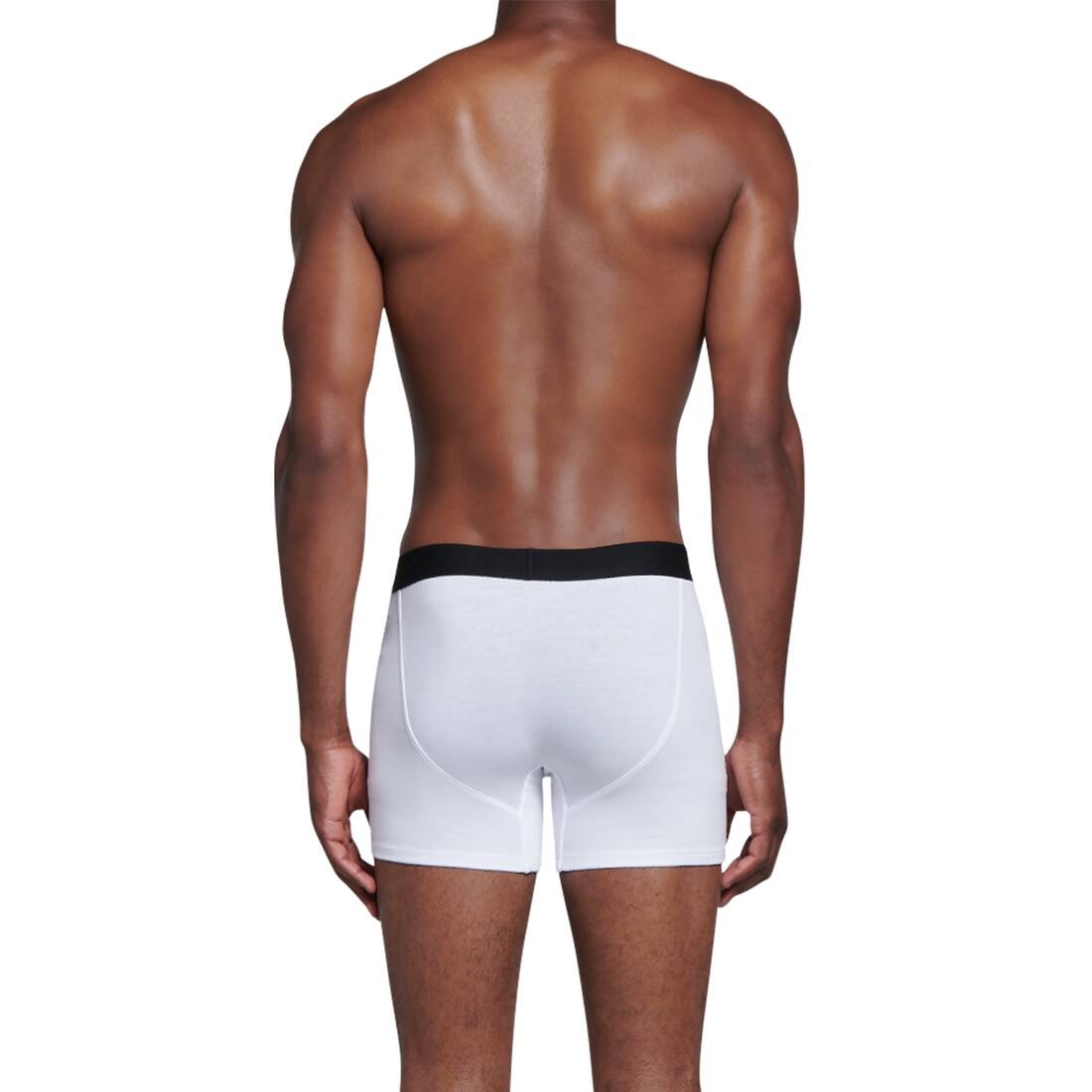 Men's Boxer Briefs in White - 4