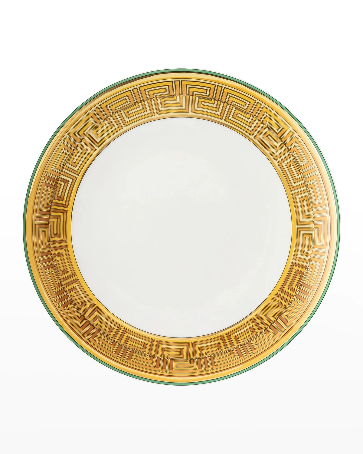 Medusa Amplified Green Coin Dinner Plate - 1