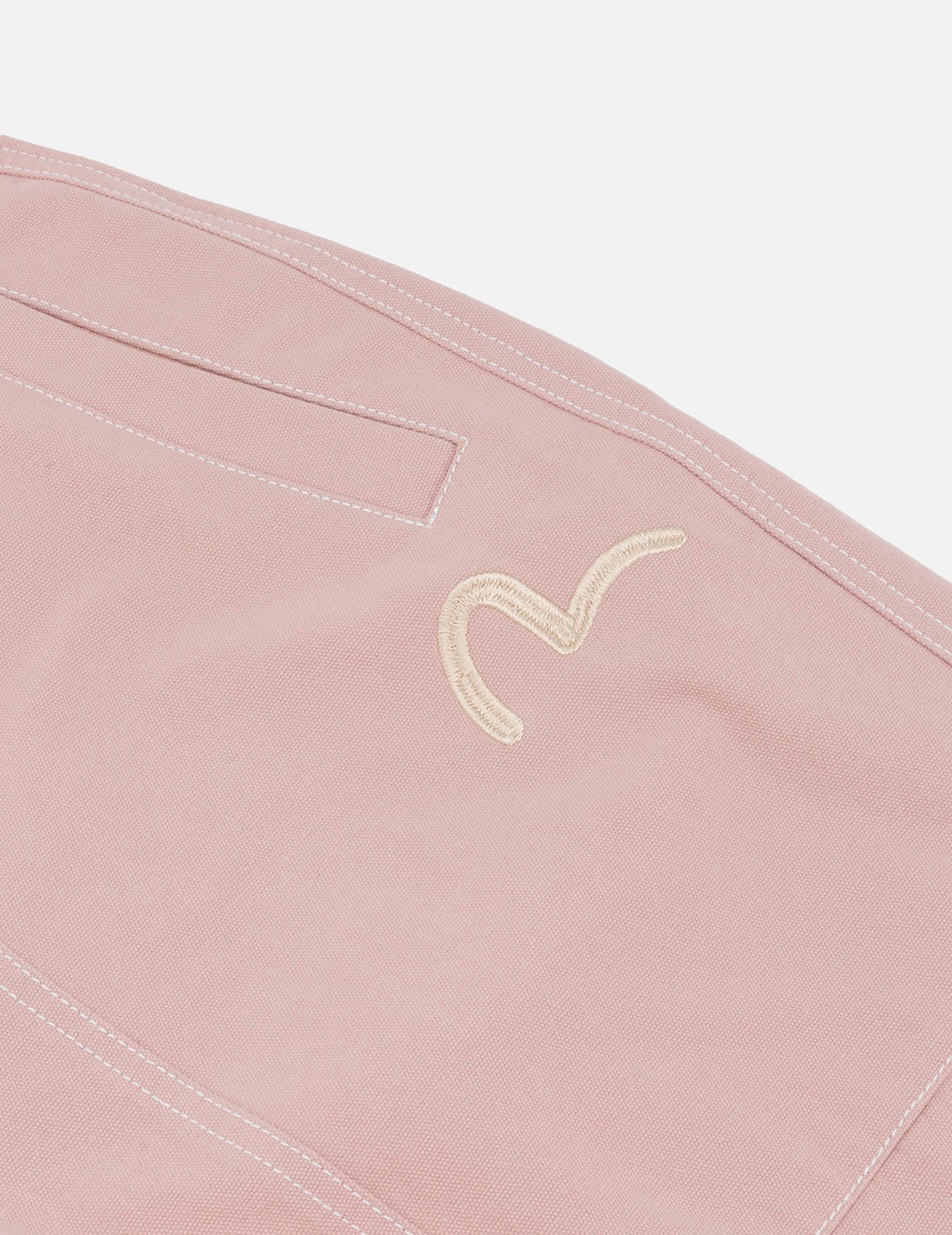 Allover Seagull Print Pocket Oversized Shorts - 6