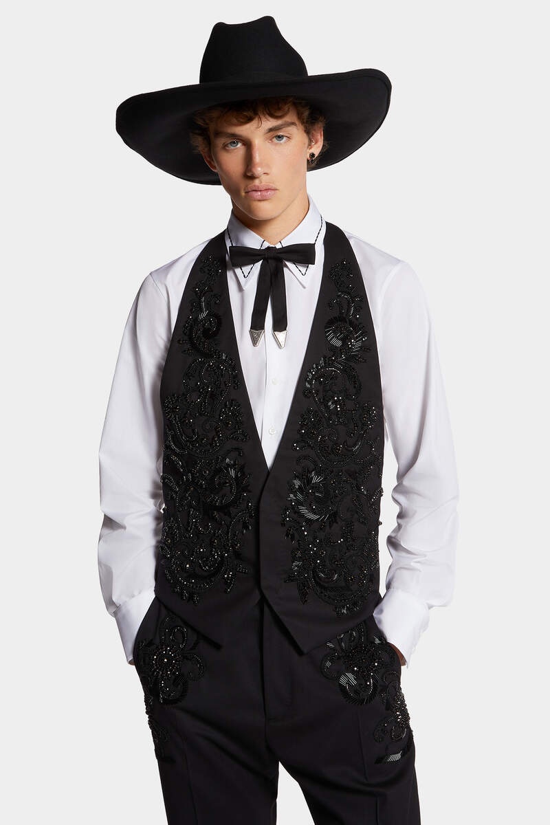 EVENING EMBROIDERED WAISTCOAT - 3