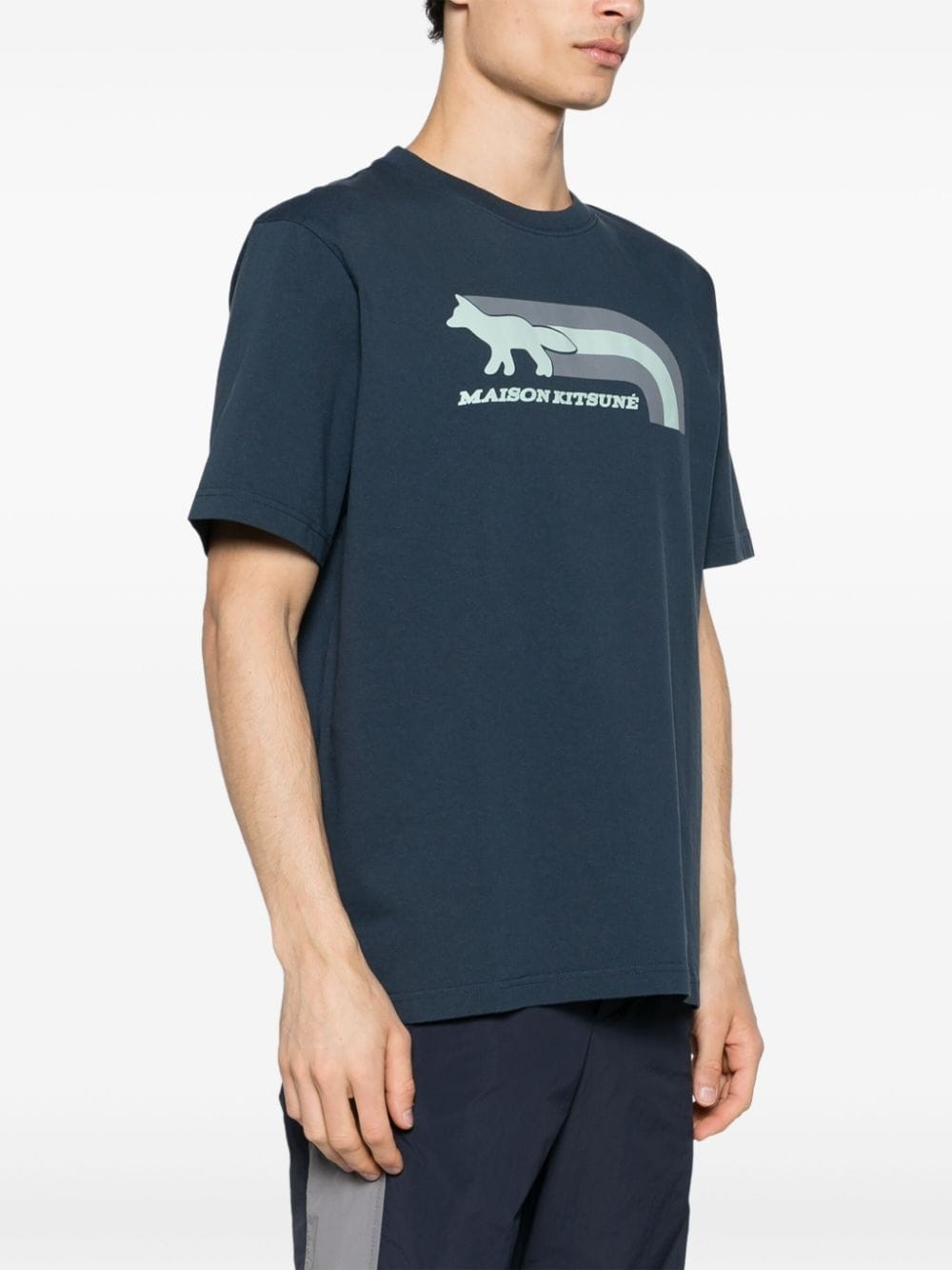 Fox-motif cotton T-shirt - 3