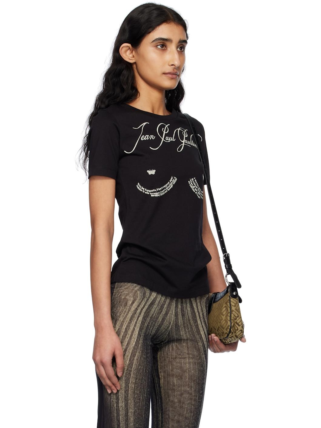 Black 'The Tattoo Poem' T-shirt - 2