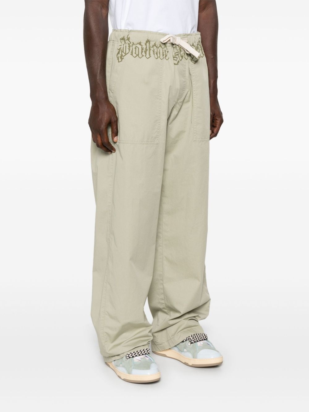logo-waist trousers - 3