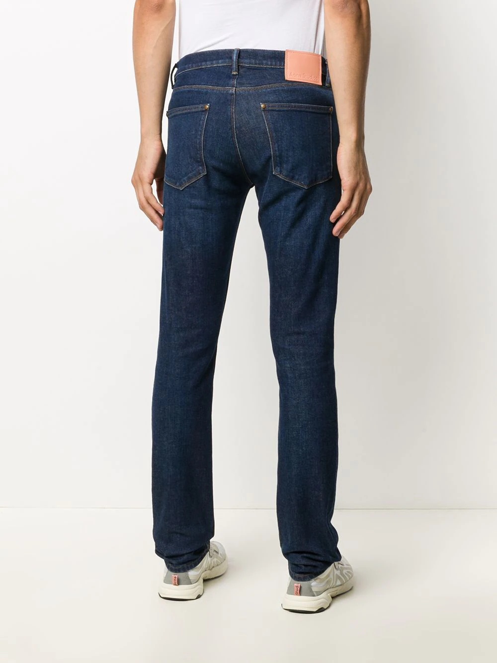 cropped straight-leg jeans - 4