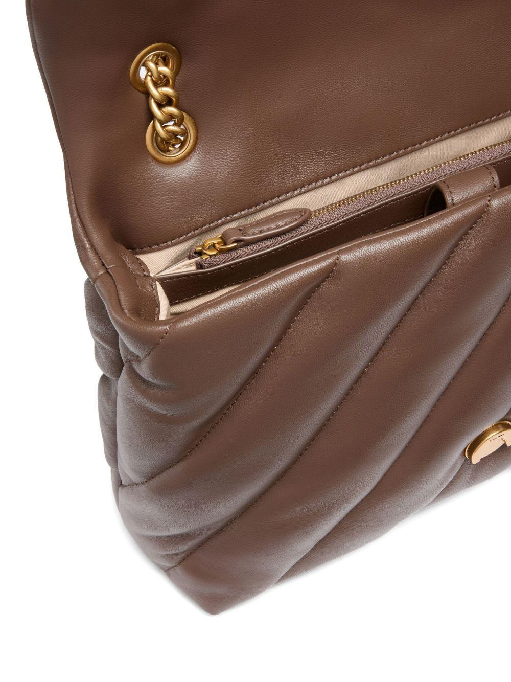 BORSA A SPALLA BIG LOVE BAG PUFF PINKO - 3