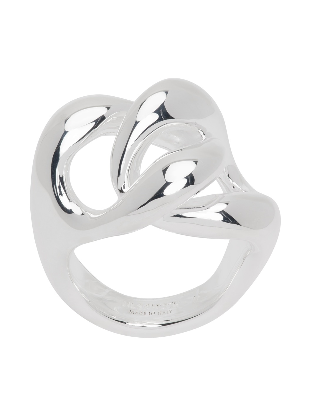 Jil Sander Silver Band Ring