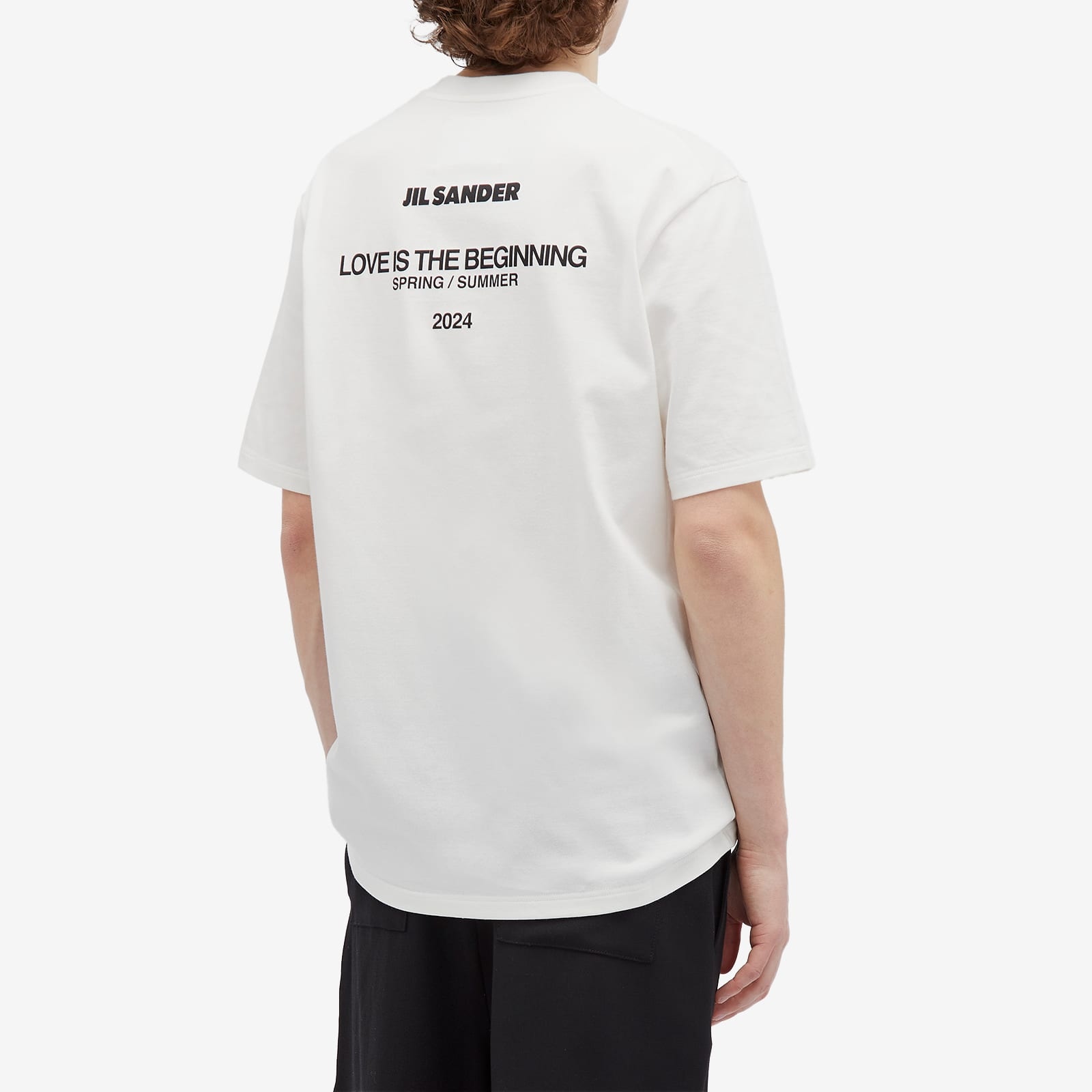 Jil Sander Back Logo T-Shirt - 3