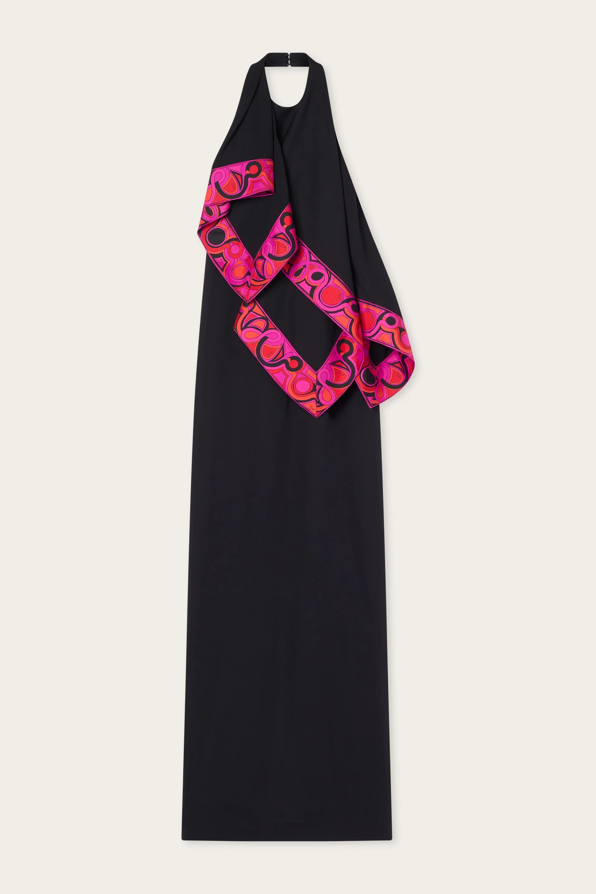 DRESS WITH PRINTED RUFFLE DETAILS - 1