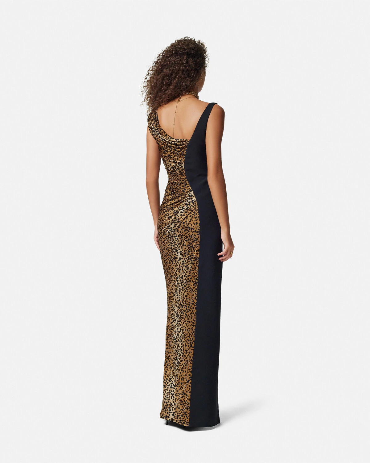 Leopard Medusa '95 Draped Gown - 5