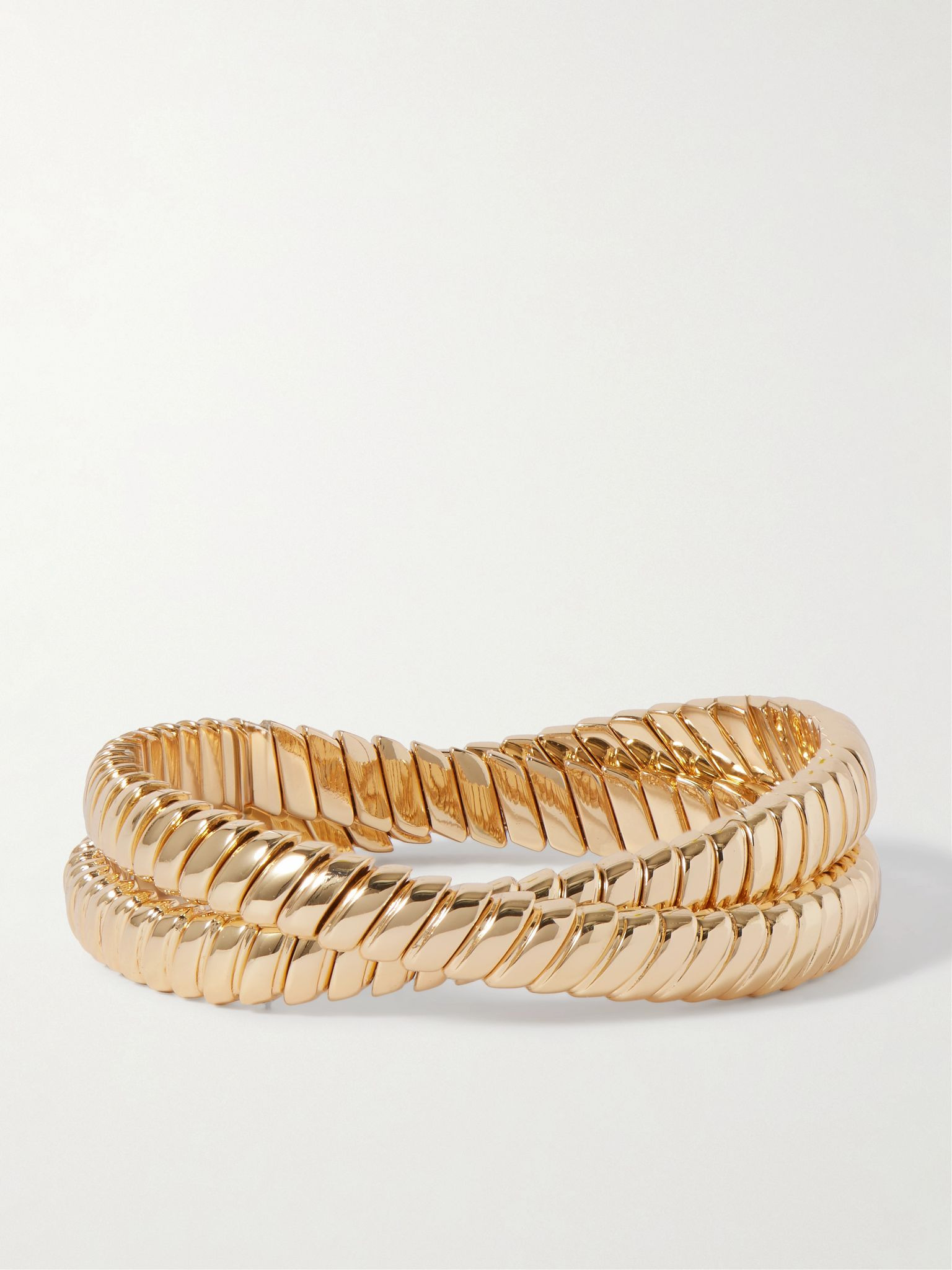 The Double Cobra gold-tone bracelet Gold - 1
