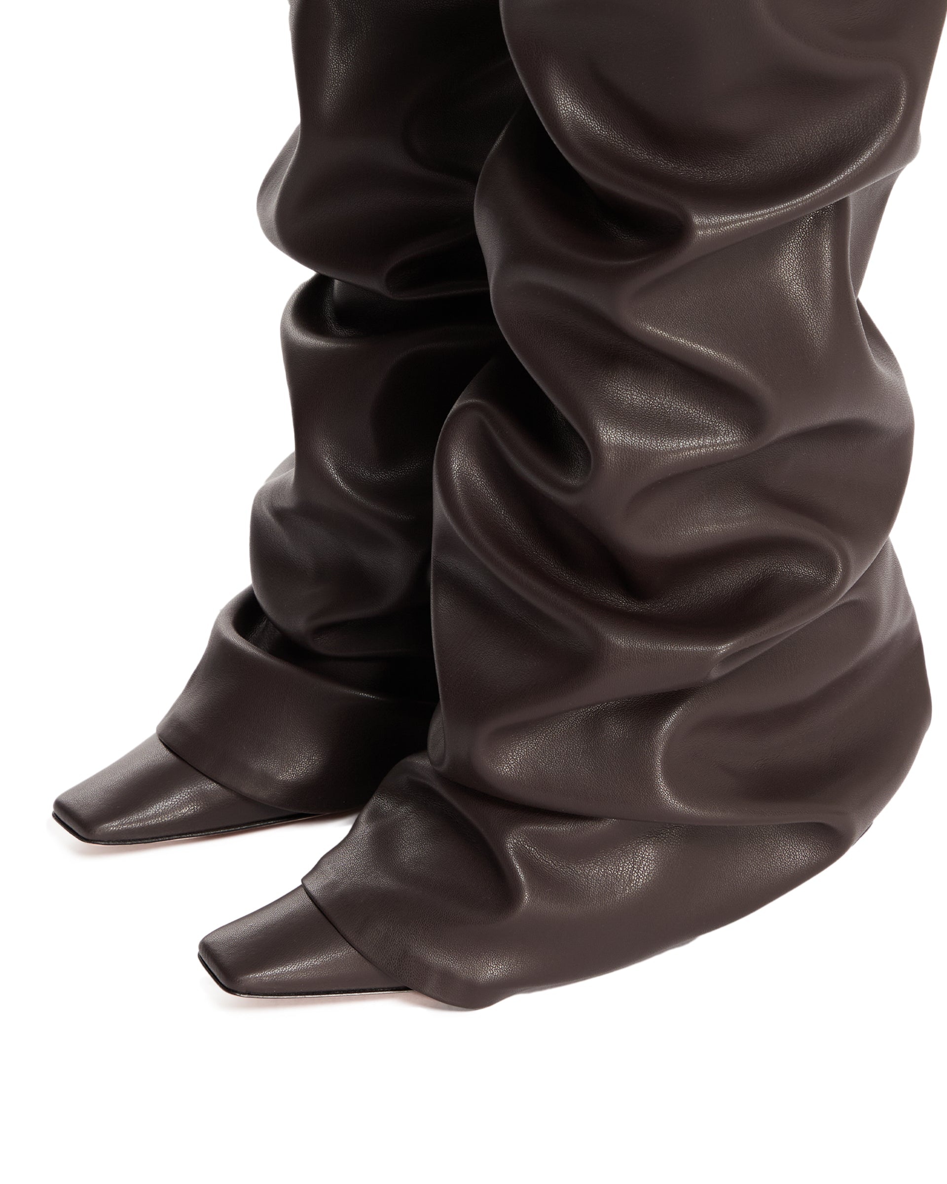 Brown High Robin OTK Boots - 6