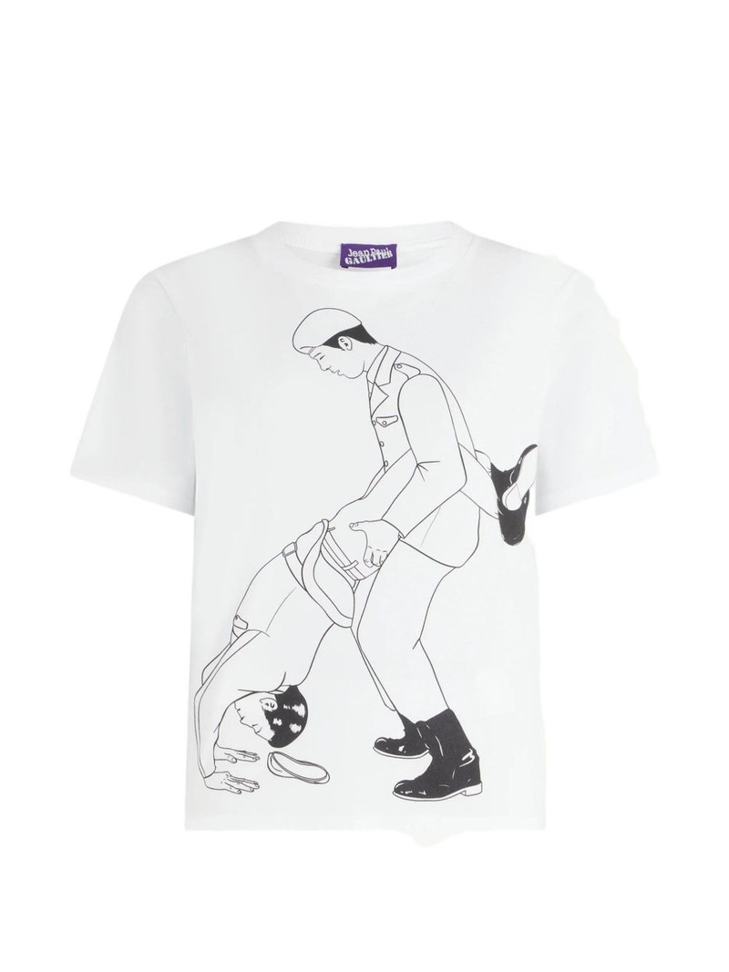 Jean Paul Gaultier Kamasutra printed T-shirt outlook