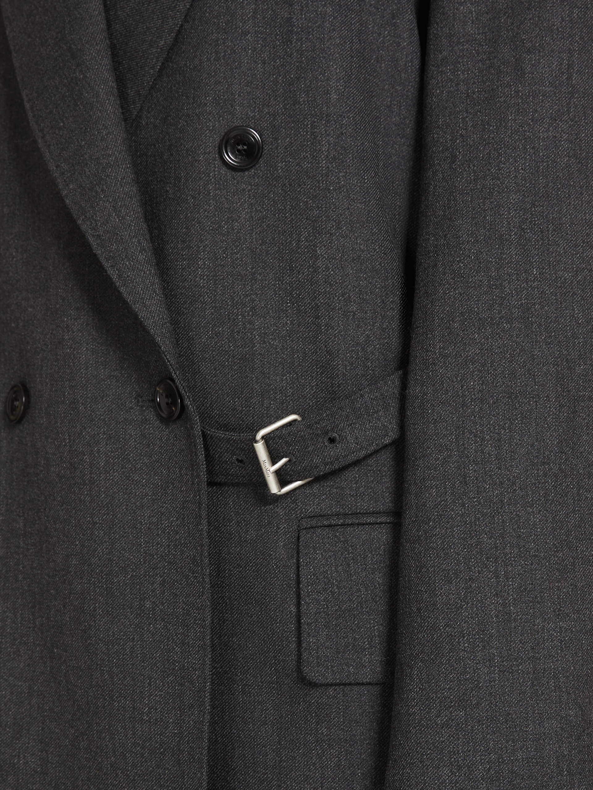LATINO Double-breasted blazer in wool gabardine - 5