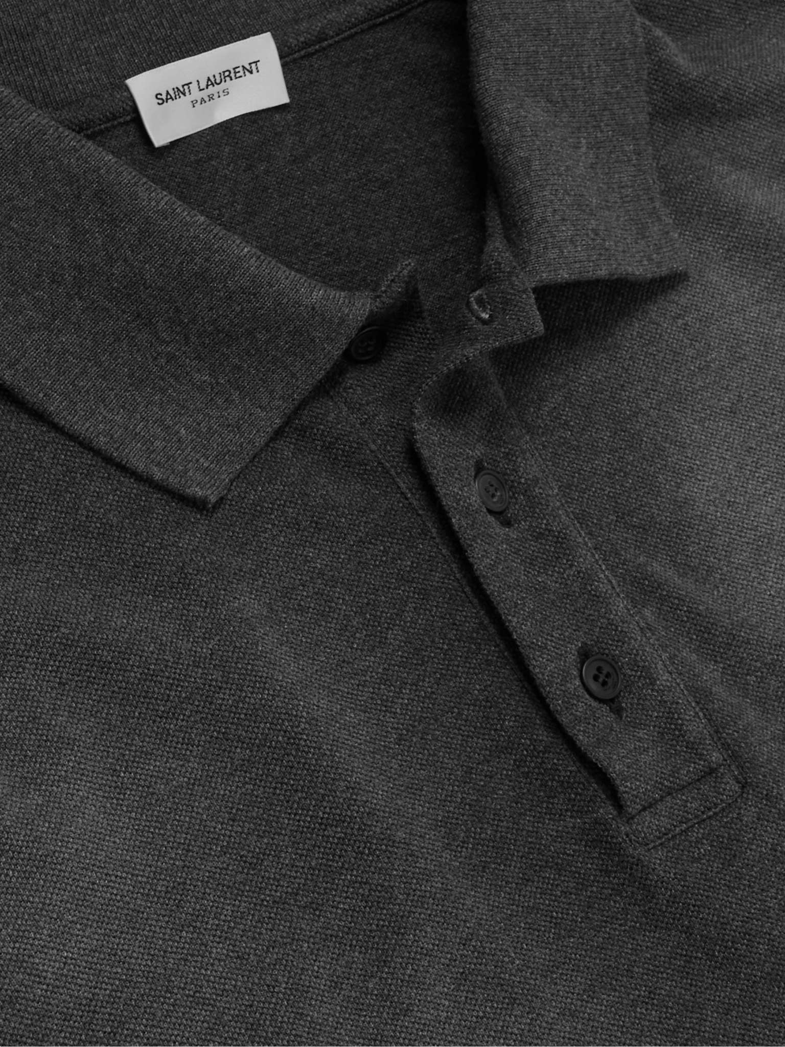 Logo-Embroidered Cotton-Piqué Polo Shirt - 5