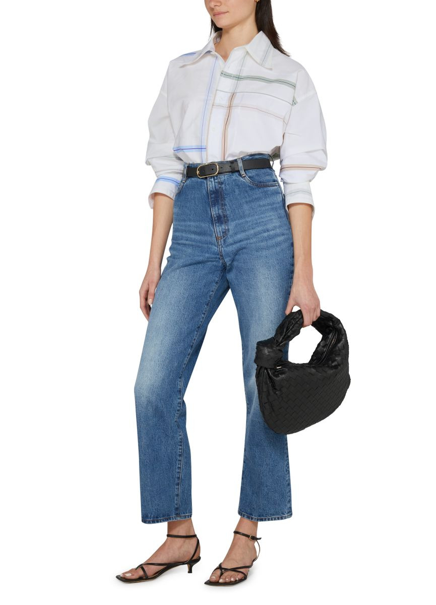 Asymmetric cotton shirt - 6