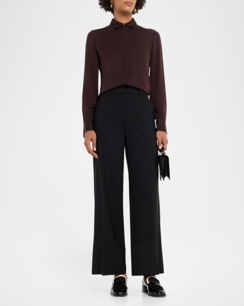 Theory Classic Straight-Leg Pants outlook