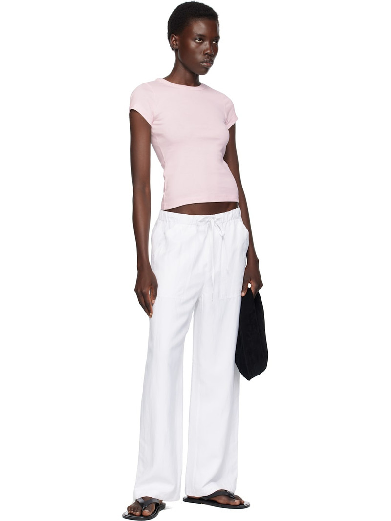 rag & bone White Adina Beach Trousers outlook