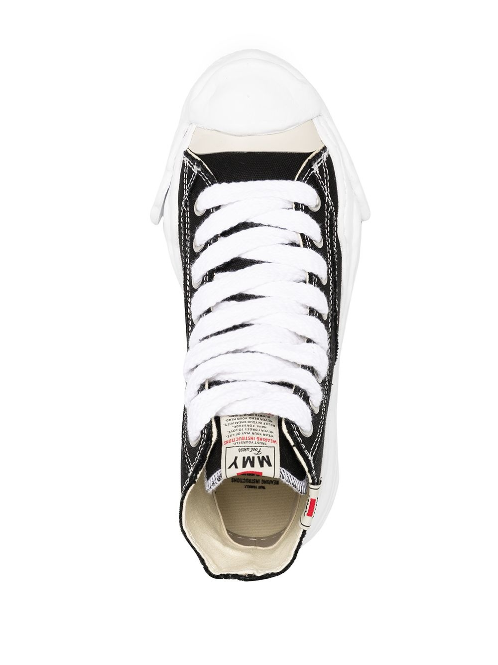 logo hi-top sneakers - 4