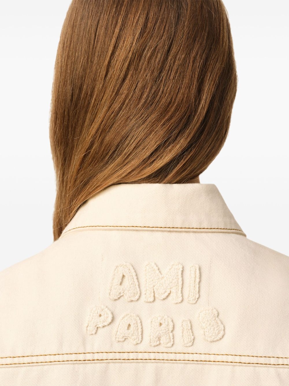 cotton trucker jacket - 6