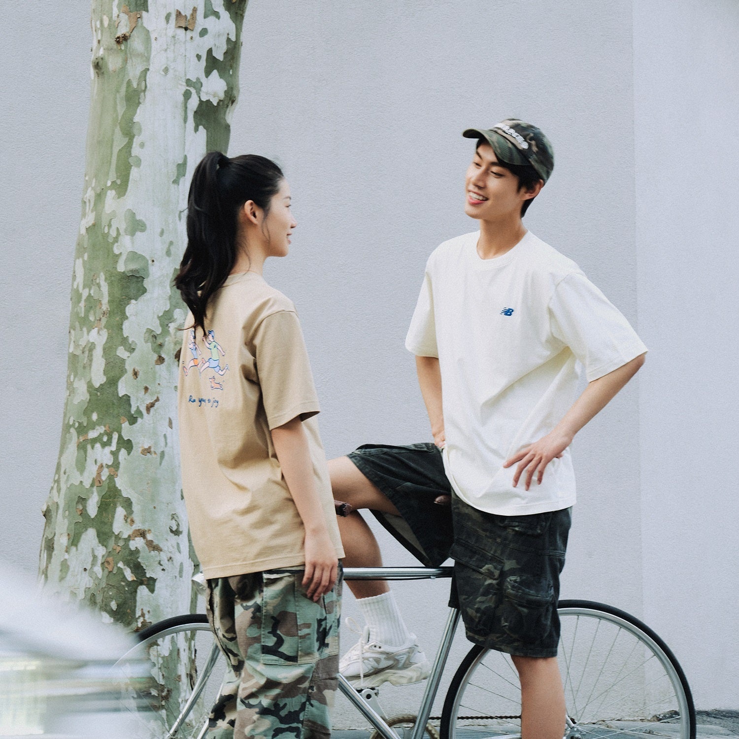 New Balance Running Duo Graphic T-Shirt 'Ivory' NEE26121-IV - 5