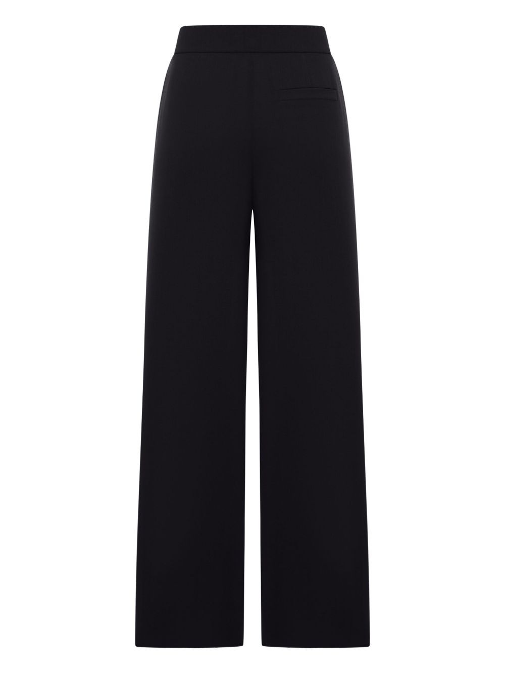 high-waisted pleated wool trousers - 2