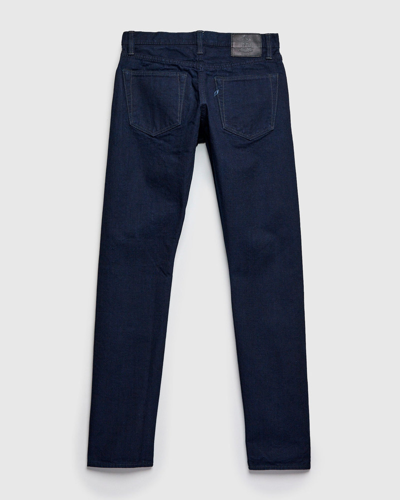 Pure Blue Japan 1175 "Double Indigo" 13.5oz Duck Canvas Pants - Relaxed Tapered Fit outlook