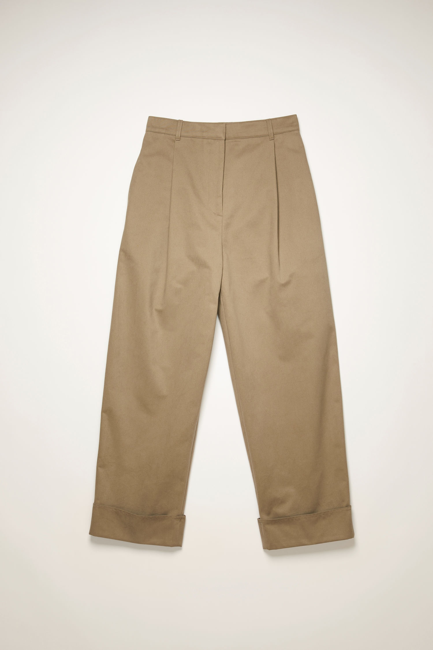 Chino trousers stone grey - 5