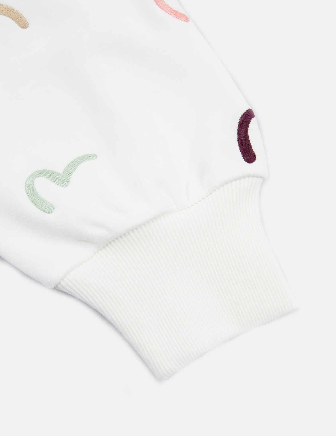 ALLOVER MULTI-COLOR SEAGULL EMBROIDERY SWEATSHIRT - 10