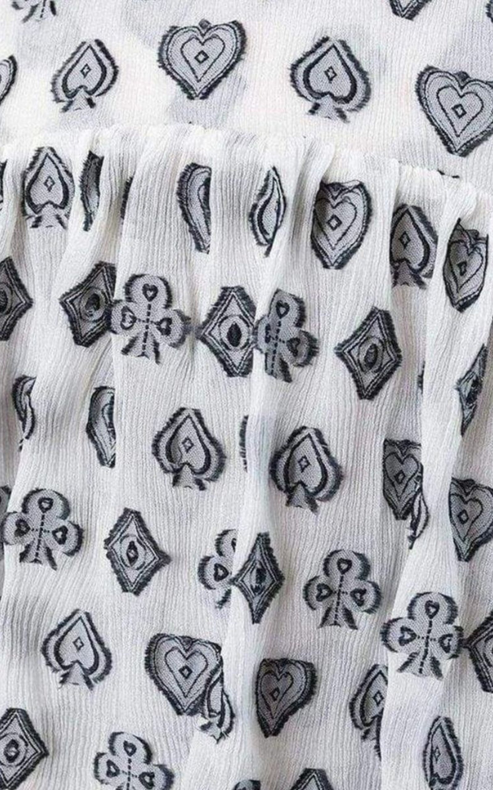 Fil Coupé Two Overlapping Silk Tops - 5
