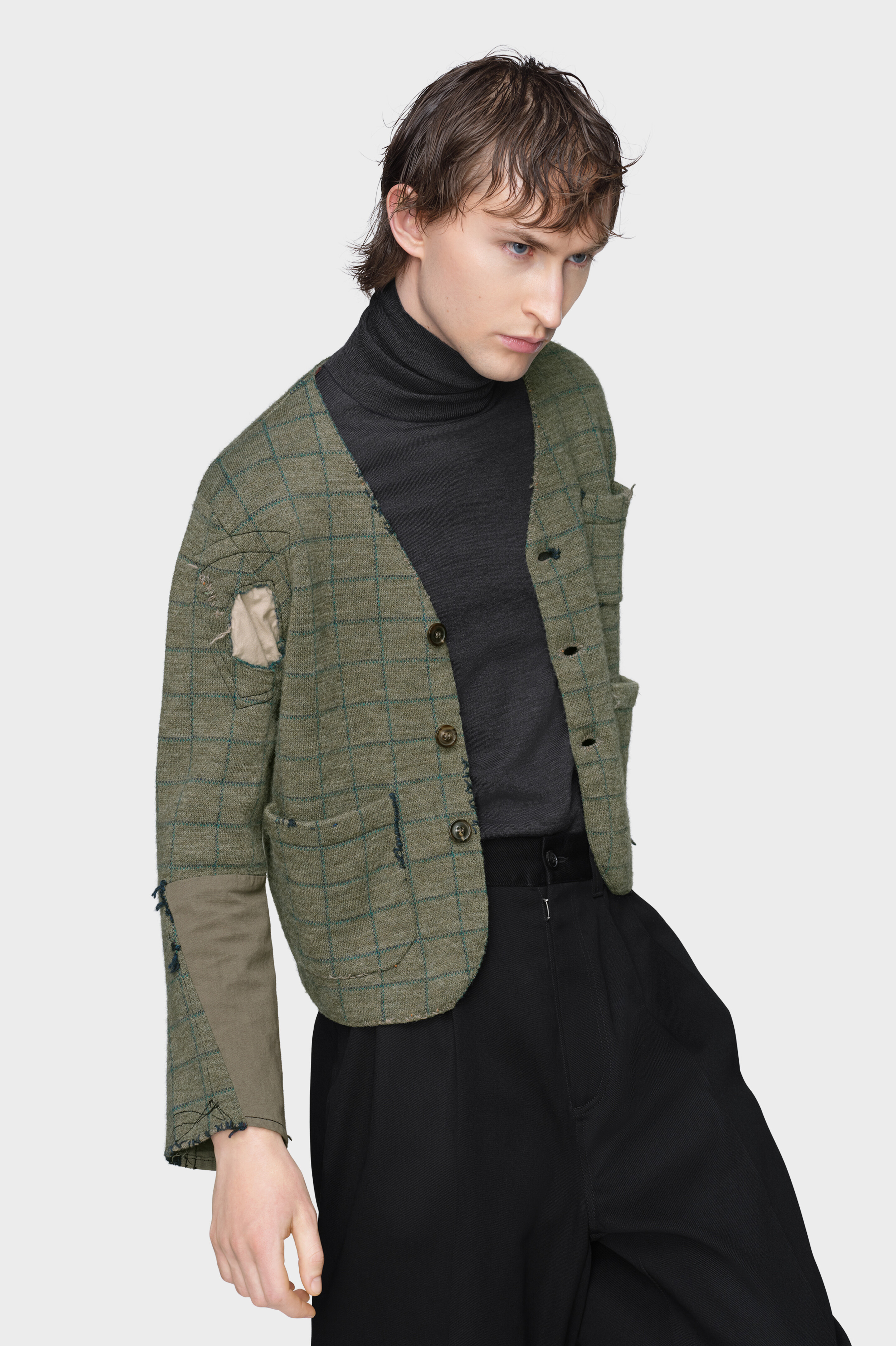 Wool cardigan - 3