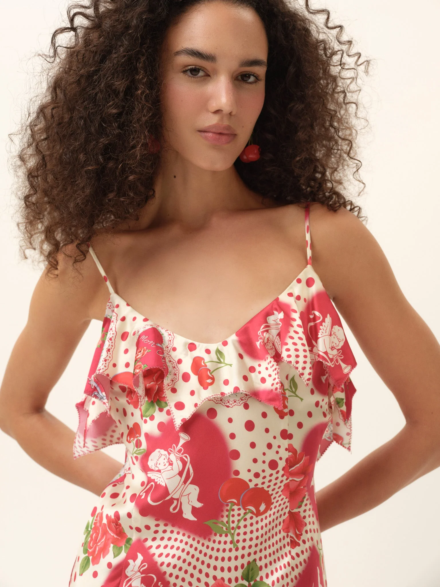for love and lemons asymmetrical dress For Love & Lemons Brunello Asymmetrical Dress