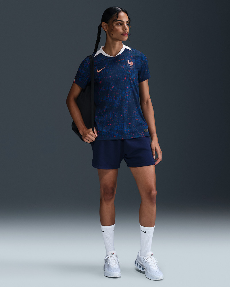 FFF 2025 Stadium Home (Women's Team) Women's Nike Dri-FIT Soccer Replica Jersey 4